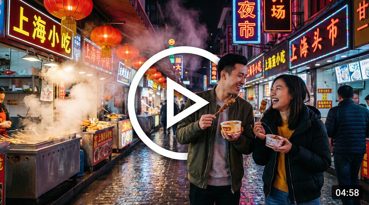 糖心vlog夜市美食视频